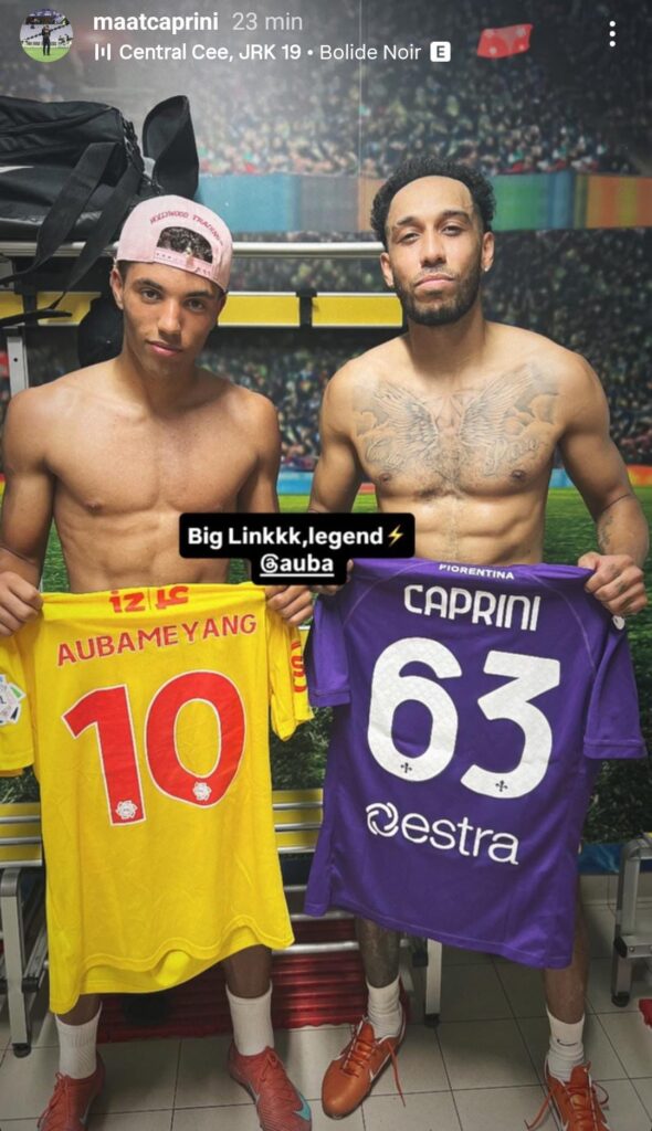 Aubameyang Caprini