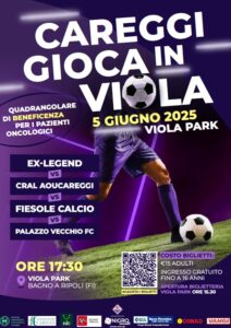 locandina careggi gioca in viola nigro costruzioni