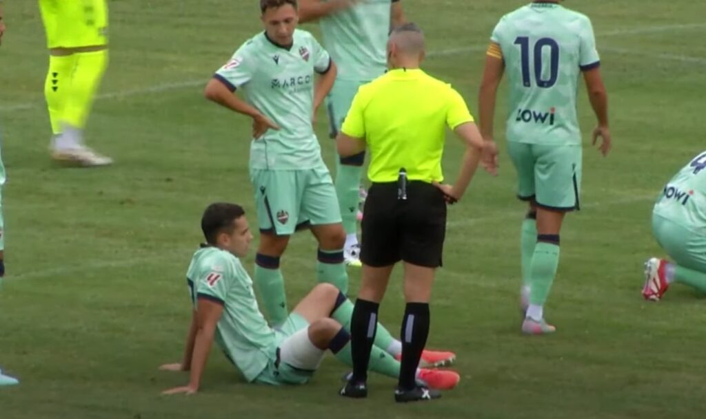 moreno infortunio