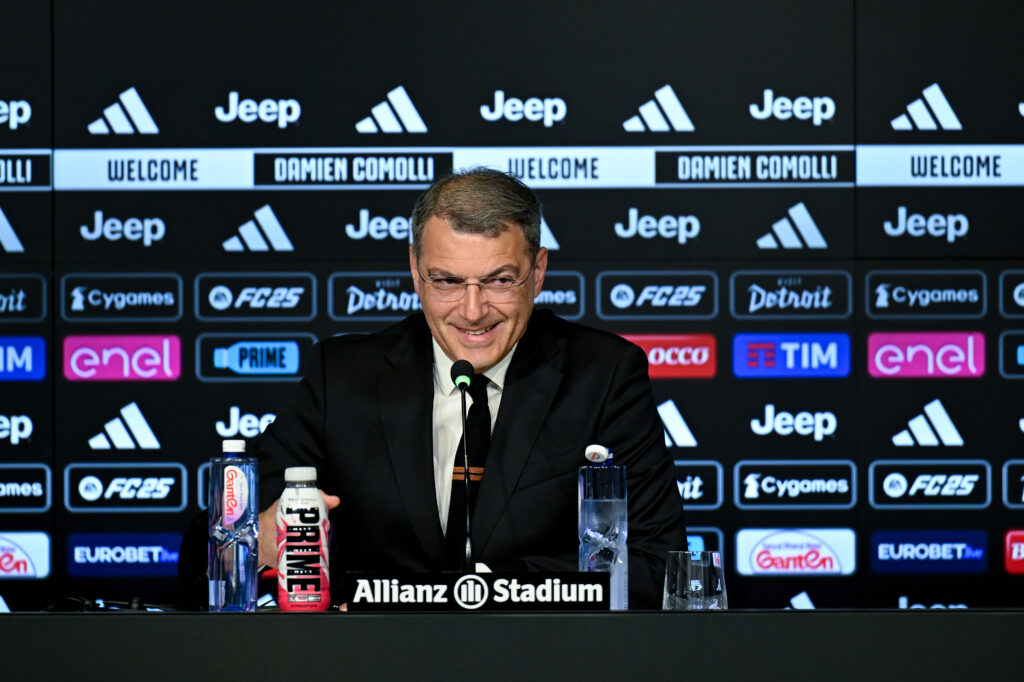 Juventus General Manager Damien Comolli Press Conference