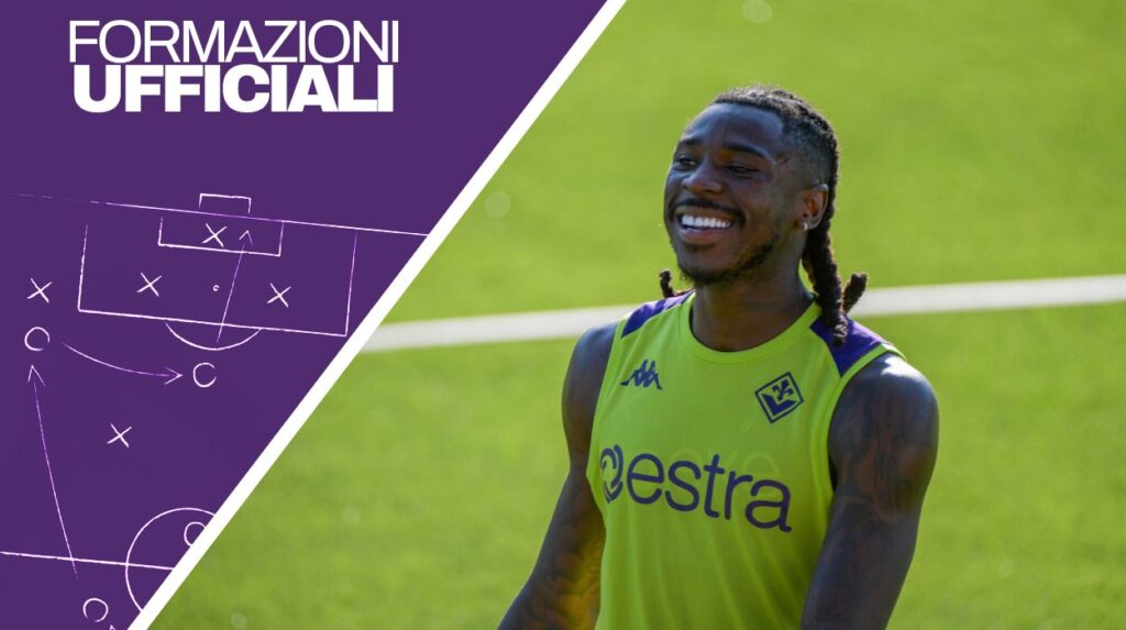 formazioni ufficiali Kean