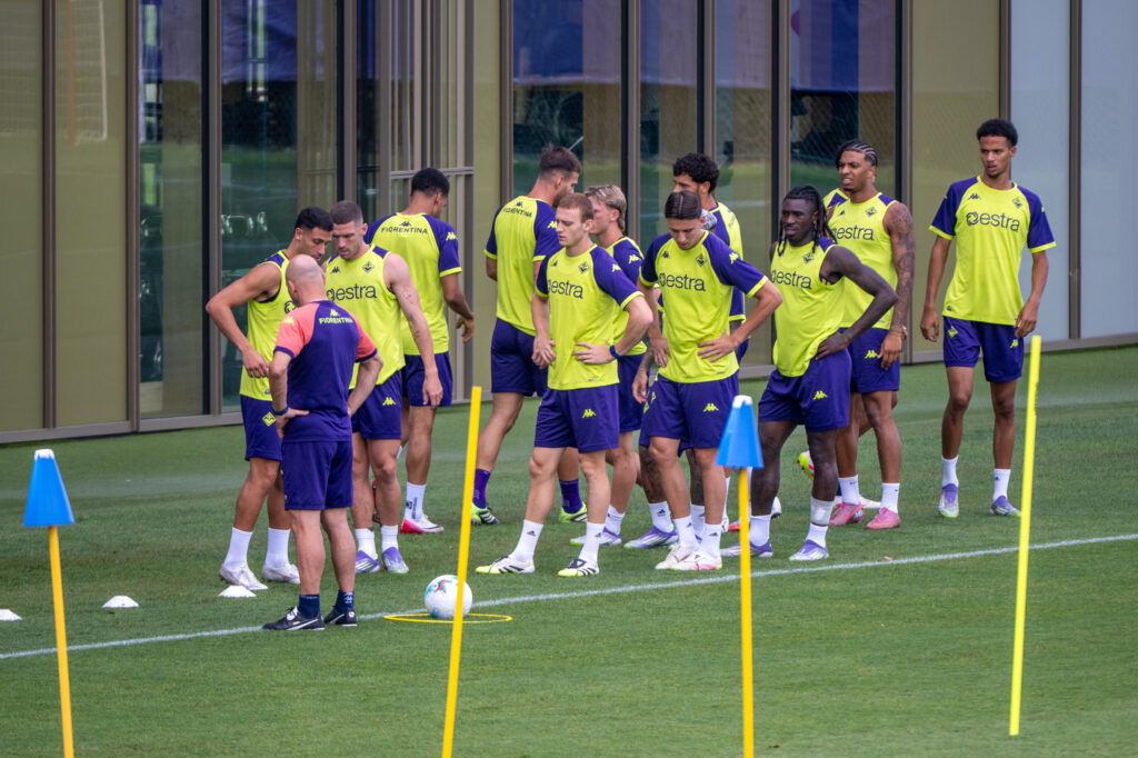 allenamento Fiorentina