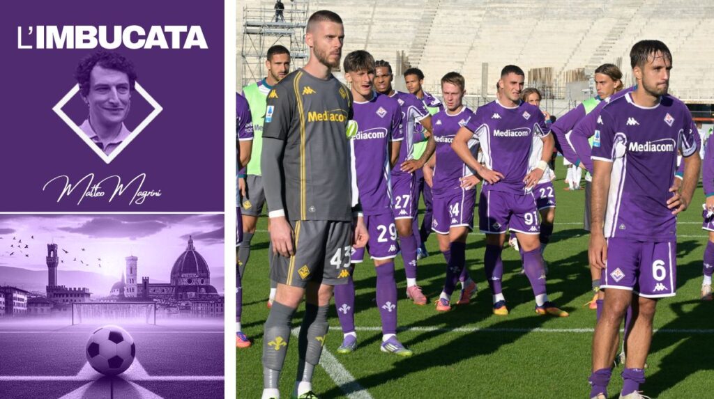 Imbucata squadra fiorentina sotto curva