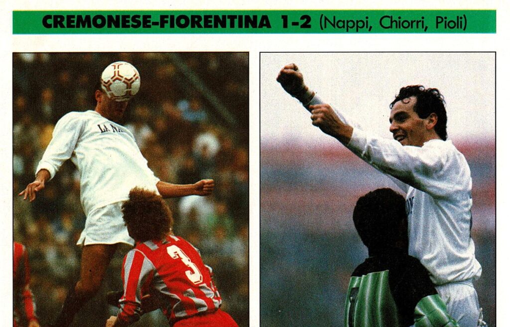 Cremonese-Fiorentina 1-2 1989-90 Pioli