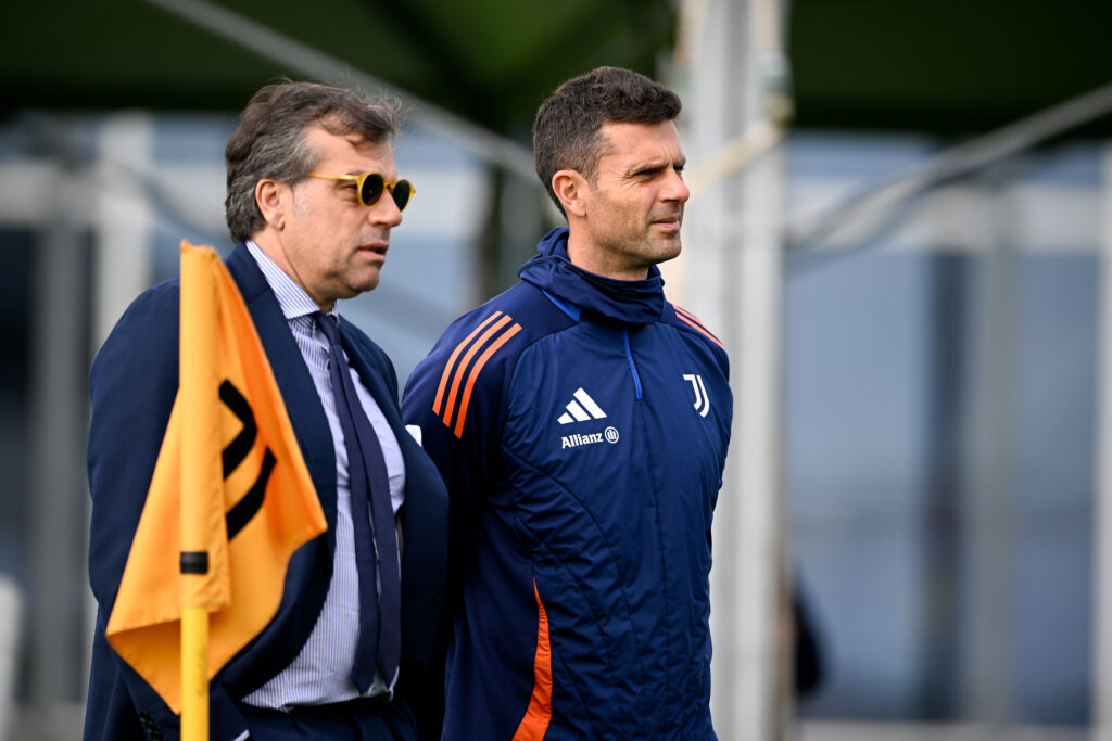 Juventus Training Session And Press Conference - UEFA Champions League 2024/25 League Phase MD3