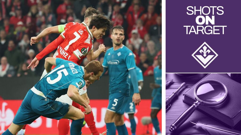 Lee gol Comuzzo Mainz Fiorentina shots