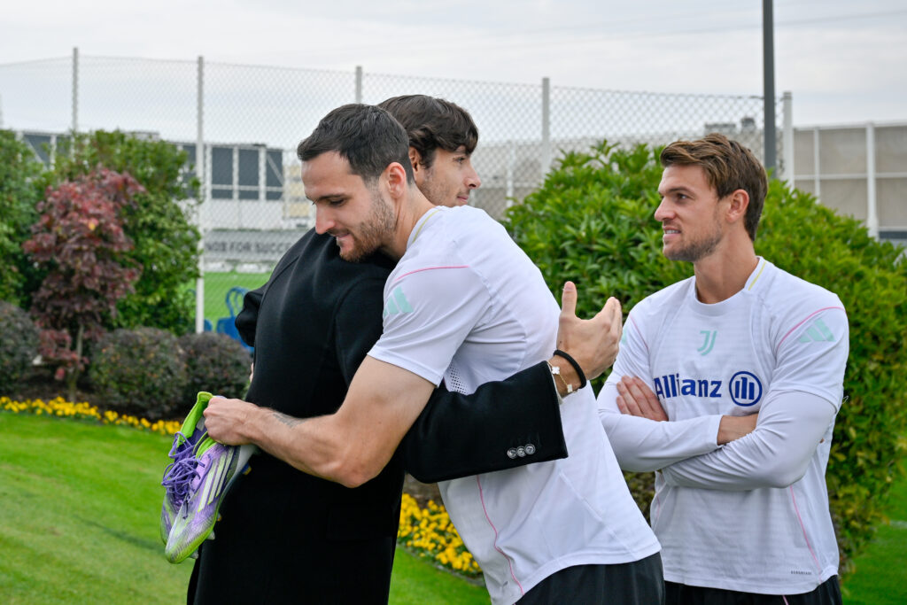 Lorenzo Musetti Visit Juventus Training Center