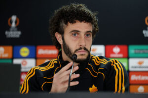 AS Roma Training Session And Press Conference - UEFA Europa League 2025/26 League Phase MD6
