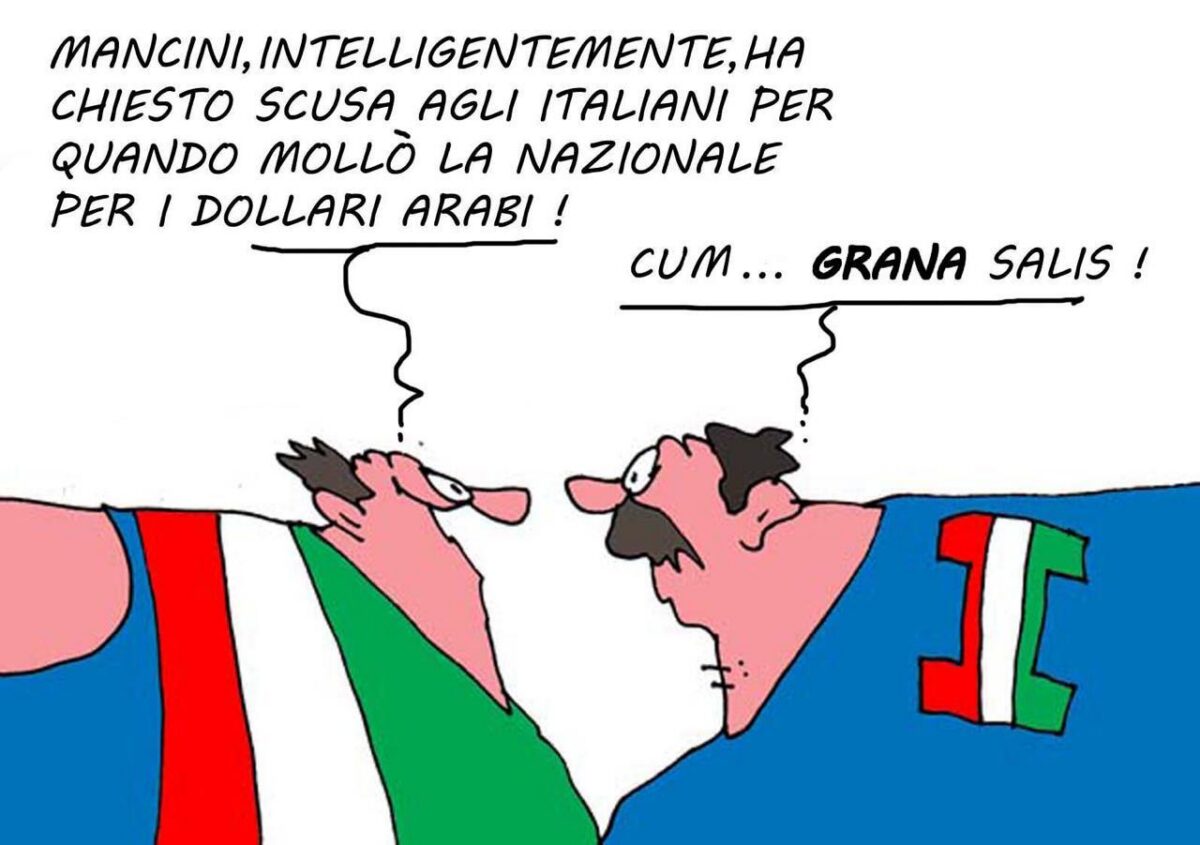 Vignetta su Mancini