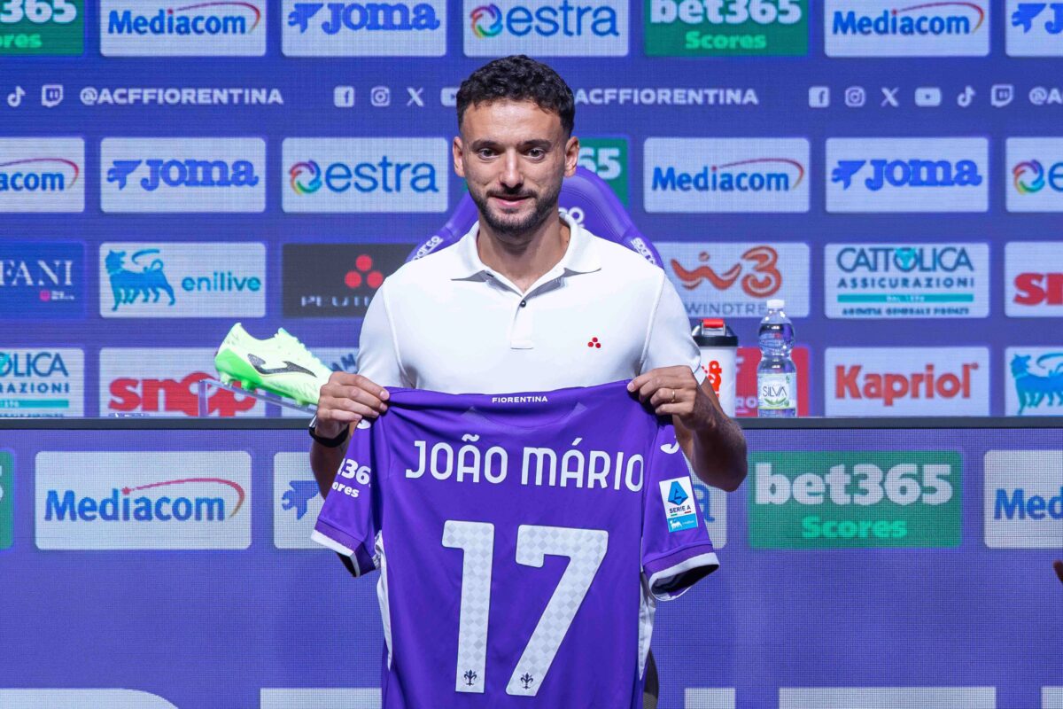 BAGNO A RIPOLI VIOLA PARK PRESENTAZIONE NUOVO GIOCATORE DELLA FIORENTINA JOAO MARIO