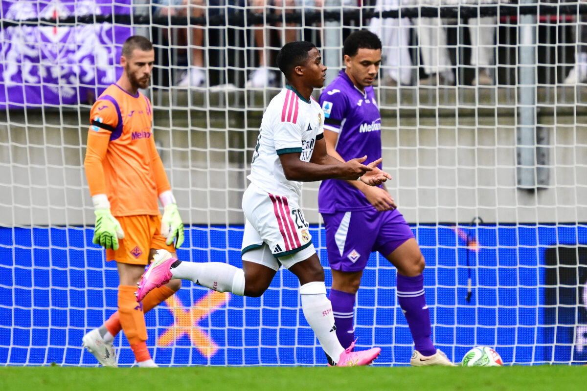 Real Madrid v Fiorentina - Pre-Season Friendly