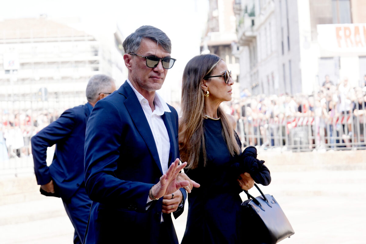 Franco Baresi's Funeral Is Held At Basilica di Sant'Ambrogio