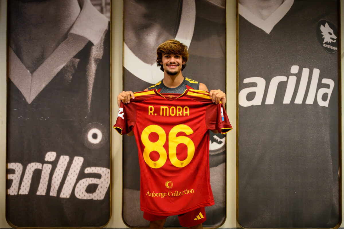 AS Roma UNveil New Signing Rodrigo Mora