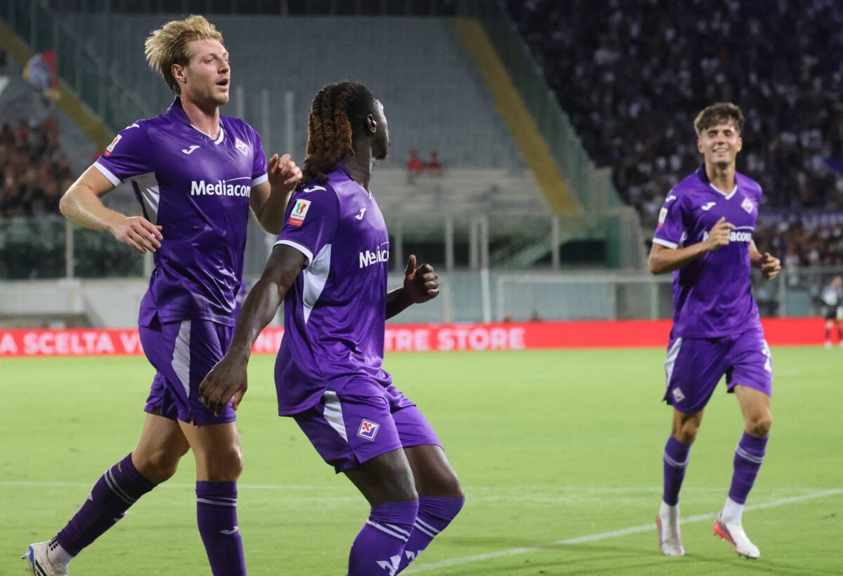 FIORENTINA VS BENEVENTO  COPPA ITALIA