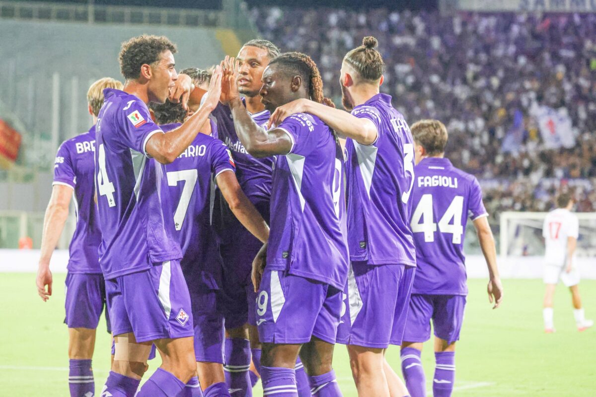 FIORENTINA VS BENEVENTO  COPPA ITALIA