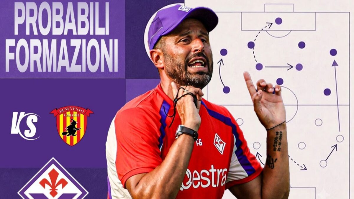 probabili formazioni grafica vs benevento