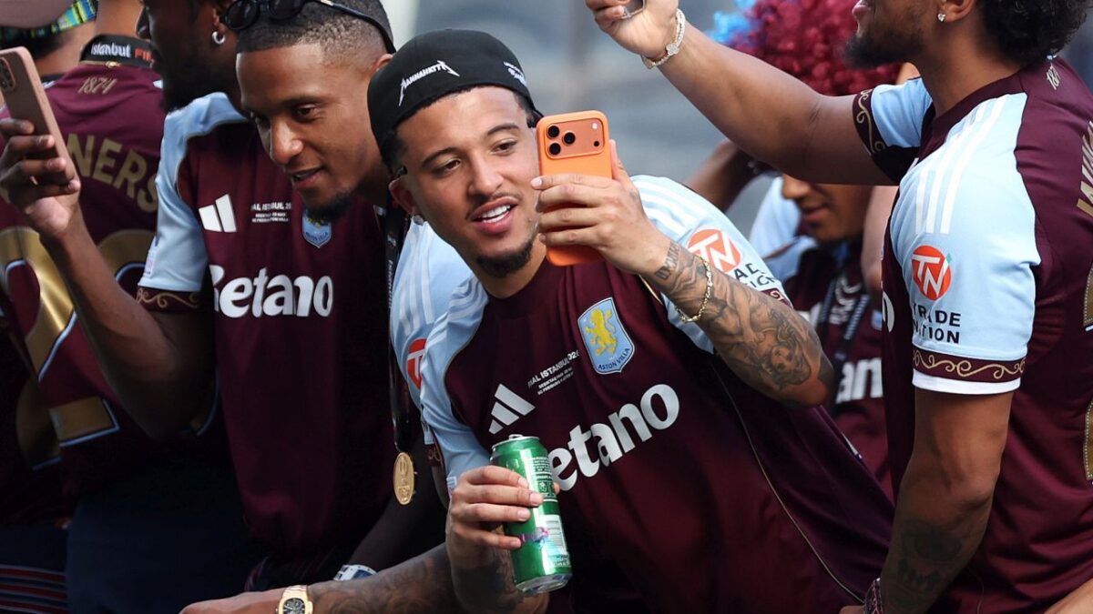 Aston Villa Trophy Parade