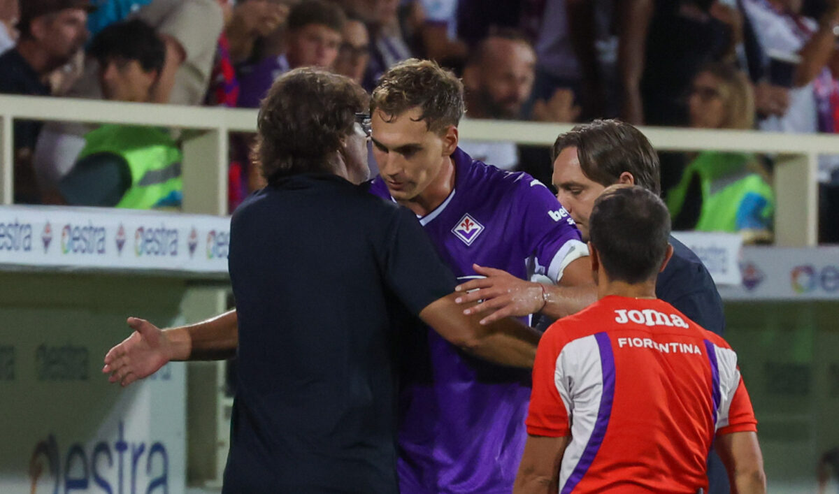 FIRENZE STADIO ARTEMIO FRANCHI PARTITA SEDICESIMI DI FINALE  DI COPPA ITALIA FIORENTINA VS PISA