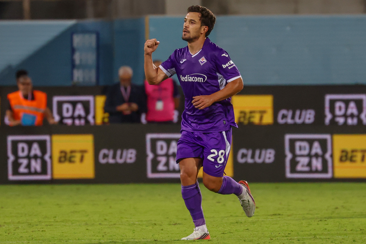 FIRENZE STADIO ARTEMIO FRANCHI PARTITA SEDICESIMI DI FINALE  DI COPPA ITALIA FIORENTINA VS PISA
