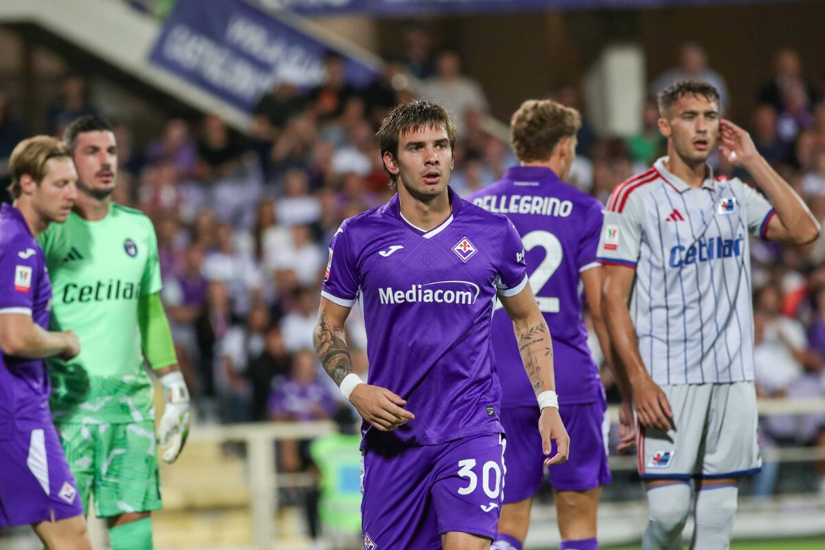 FIRENZE STADIO ARTEMIO FRANCHI COPPA ITALIA FIORENTINA VS PISA