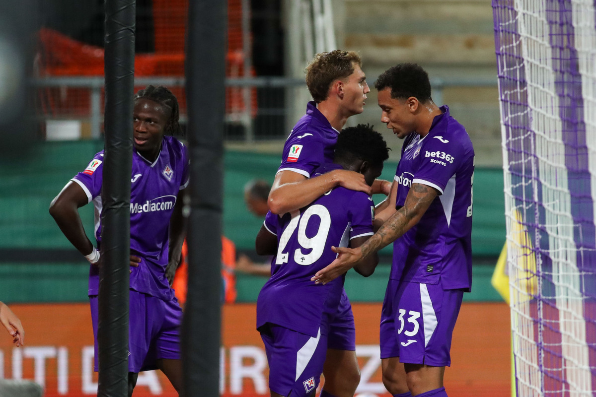 FIRENZE STADIO ARTEMIO FRANCHI COPPA ITALIA FIORENTINA VS PISA
