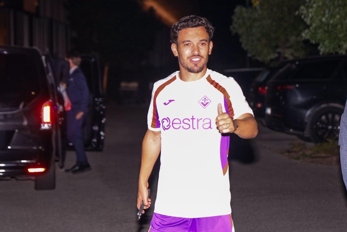 BAGNO A RIPOLI VIOLA PARK ARRIVO DEL NUOVO GIOCATORE DELLA FIORENTINA PEDRO GONCALVES