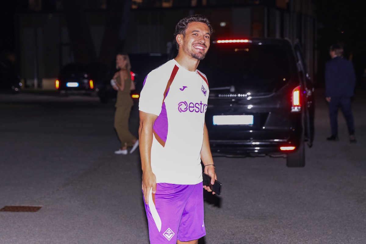 BAGNO A RIPOLI VIOLA PARK ARRIVO DEL NUOVO GIOCATORE DELLA FIORENTINA PEDRO GONCALVES