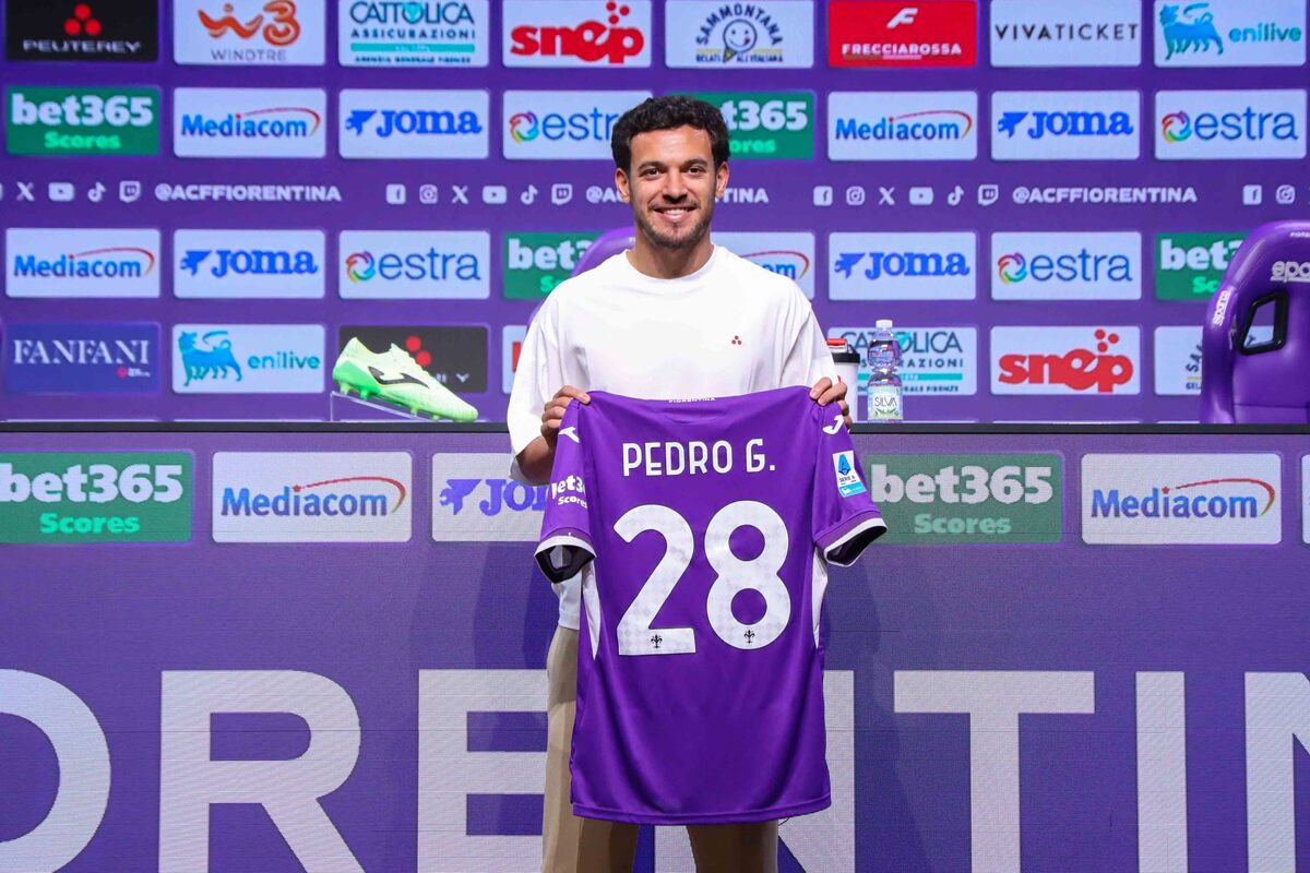 BAGNO A RIPOLI VIOLA PARK PRESENTAZIONE NUOVI GIOCATORI DELLA FIORENTINA PEDRO GONCALVES E WILFRIED GNONTO