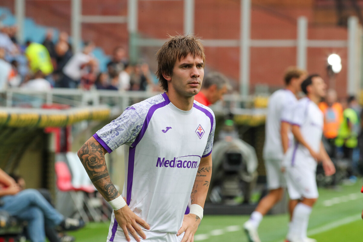 GENOVA STADIO LUIGI FERRARIS SERIE A FIORENTINA VS GENOA