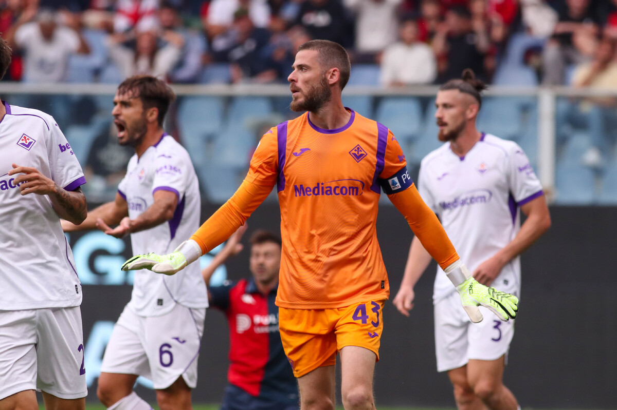 GENOVA STADIO LUIGI FERRARIS SERIE A FIORENTINA VS GENOA