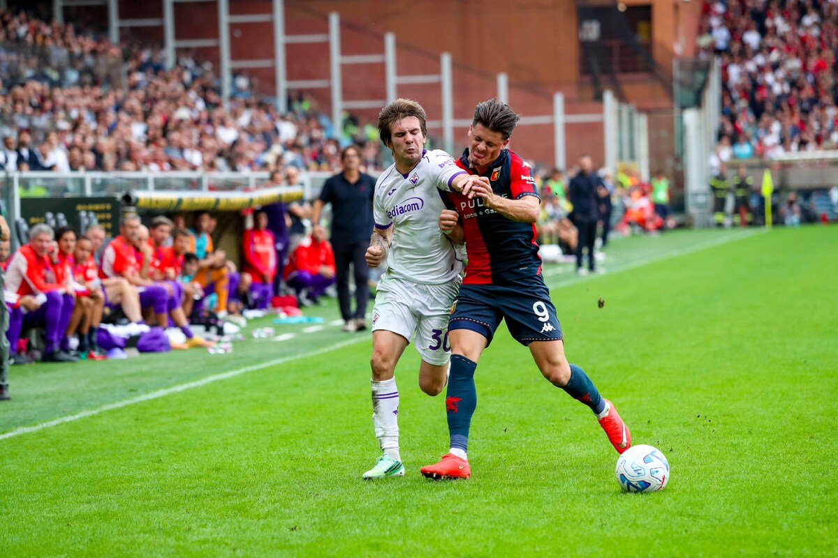 GENOVA STADIO LUIGI FERRARIS SERIE A FIORENTINA VS GENOA