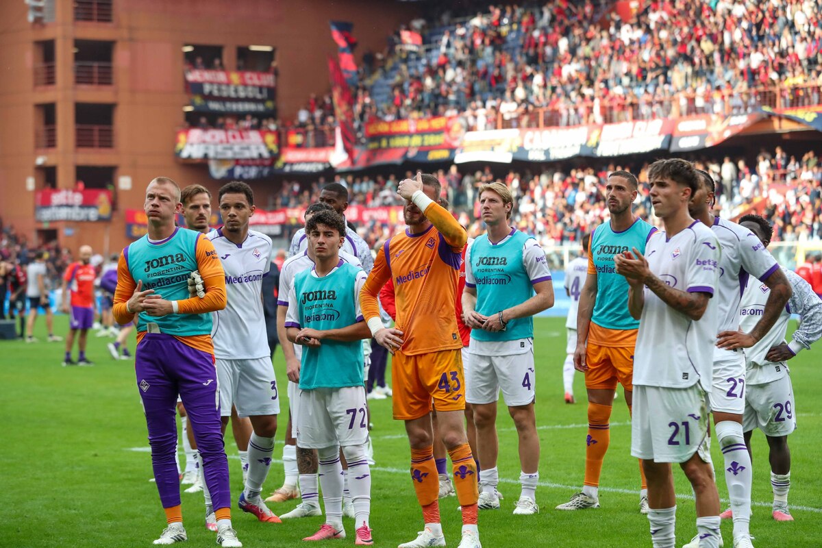 GENOVA STADIO LUIGI FERRARIS SERIE A FIORENTINA VS GENOA