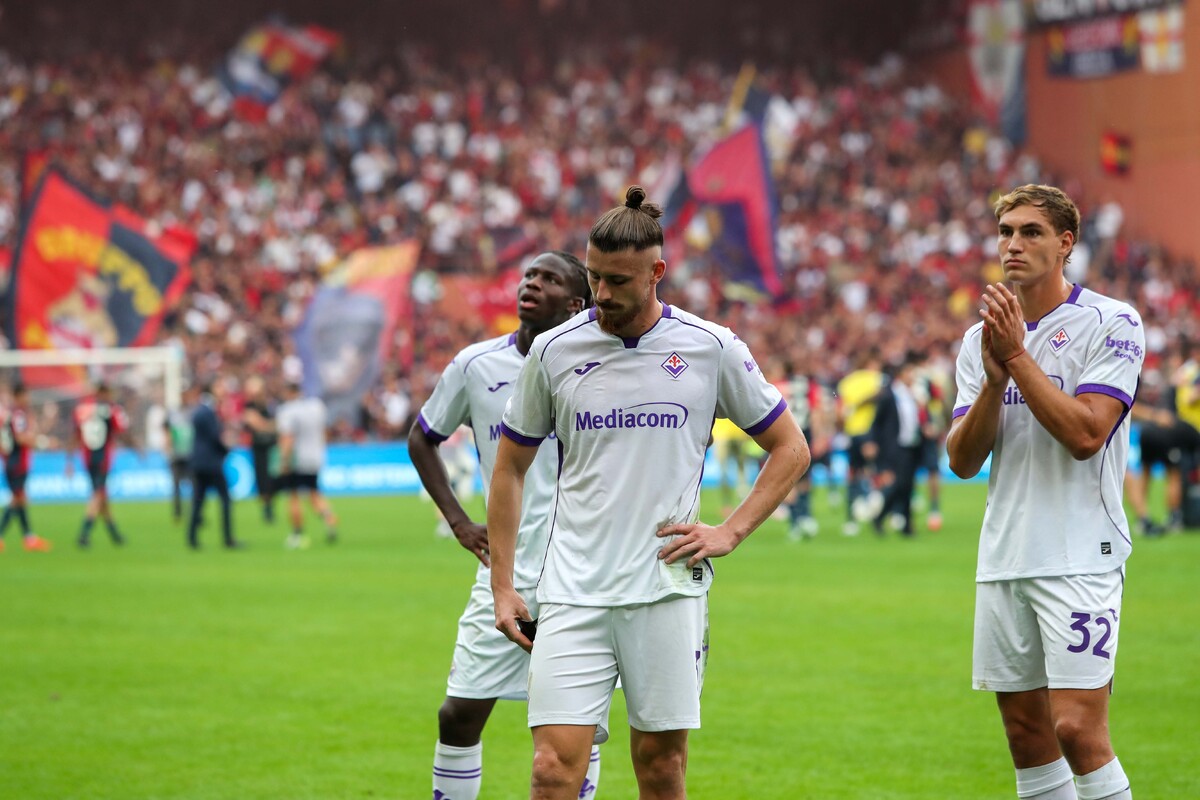 GENOVA STADIO LUIGI FERRARIS SERIE A FIORENTINA VS GENOA