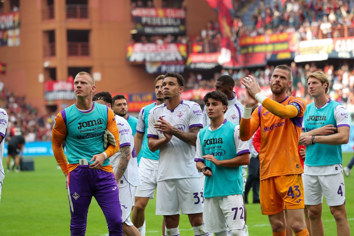 GENOVA STADIO LUIGI FERRARIS SERIE A FIORENTINA VS GENOA