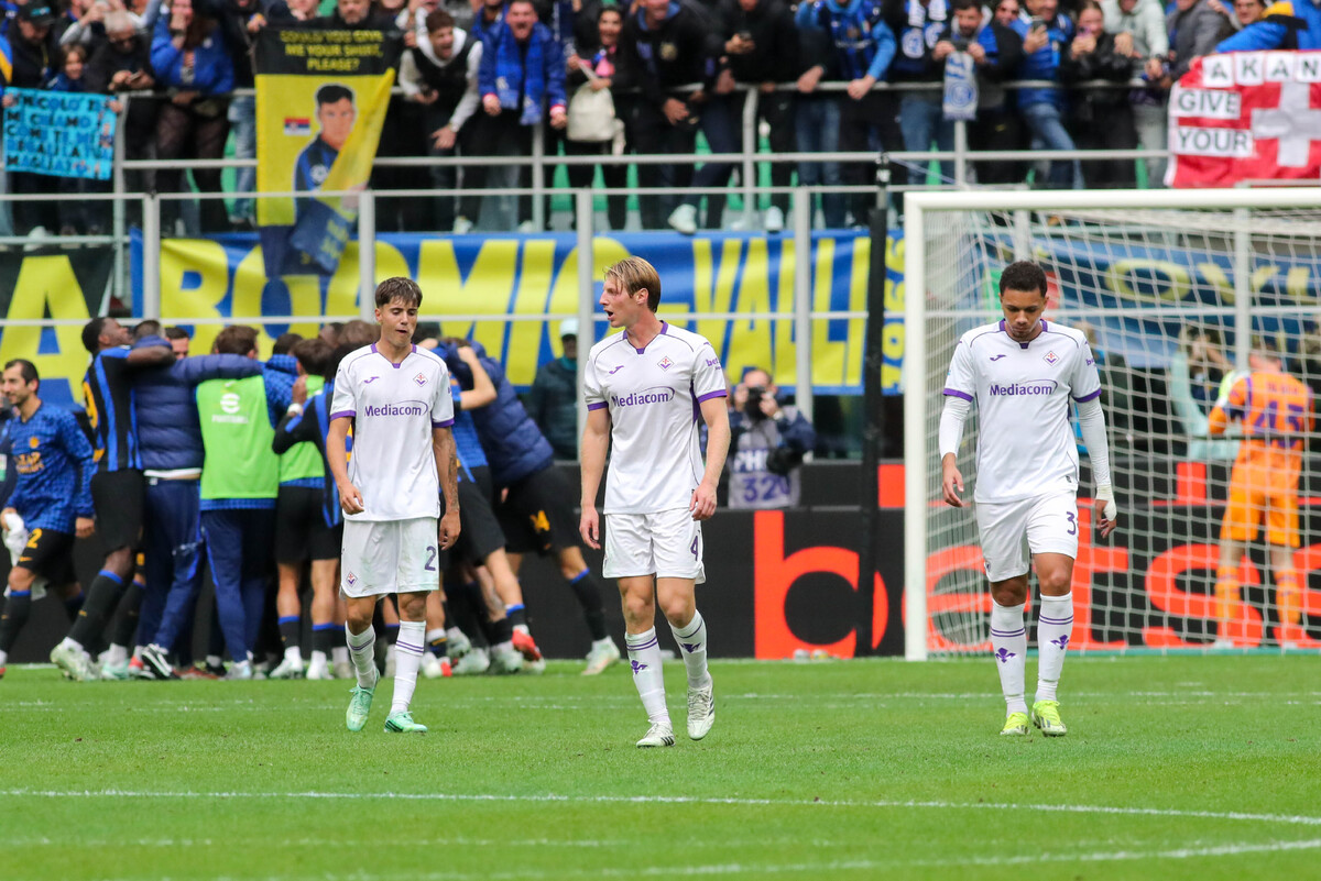 MILANO STADIO SAN SIRO SERIE A INTER VS FIORENTINA