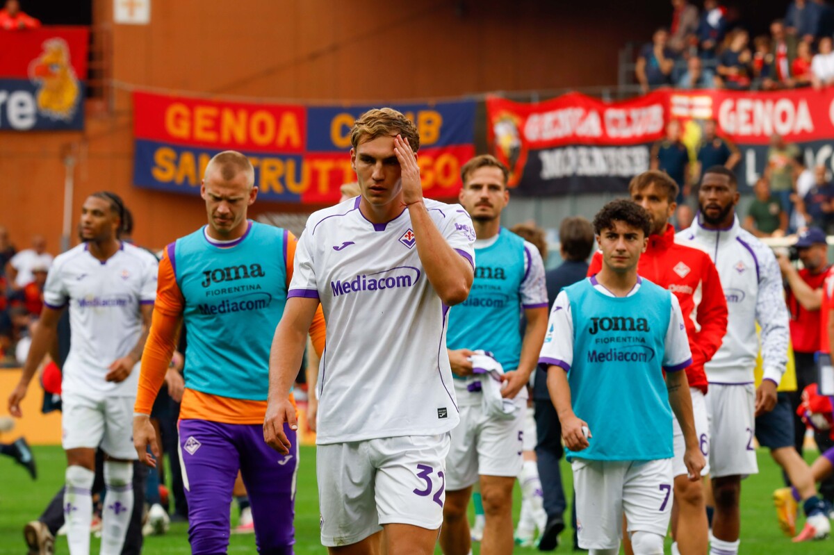 GENOVA STADIO LUIGI FERRARIS SERIE A FIORENTINA VS GENOA