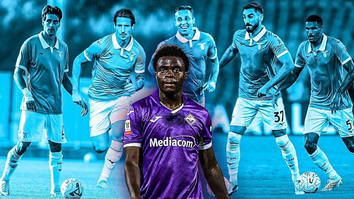 Fiorentina Lazio Oulai grafica