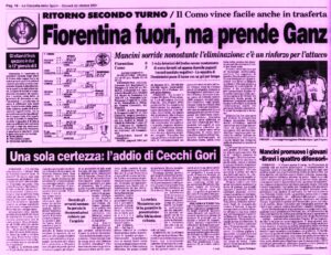 Fiorentina-Como 0-2 Coppa Italia 2001