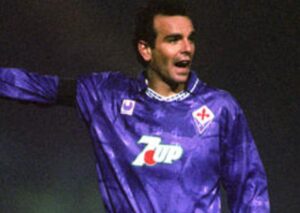 Stoke City-Fiorentina 10 novembre 1993 Pioli