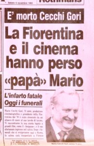 Gazzetta 6 novembre 1993 Cecchi Gori