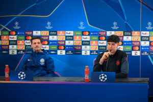 FC Internazionale Milano Training Session And Press Conference - UEFA Champions League 2025/26 League Knockout Play-off First Leg