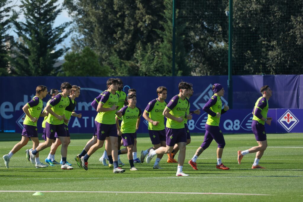 BAGNO A RIPOLI VIOLA PARK ALLENAMENTO DELLA FIORENTINA A PORTE APERTE