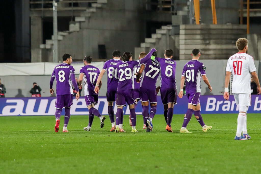 FIRENZE STADIO ARTEMIO FRANCHI CONFERENCE LEAGUE FIORENTINA VS RAKOW