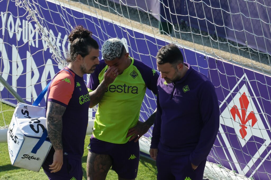 BAGNO A RIPOLI VIOLA PARK ALLENAMENTO DELLA FIORENTINA A PORTE APERTE