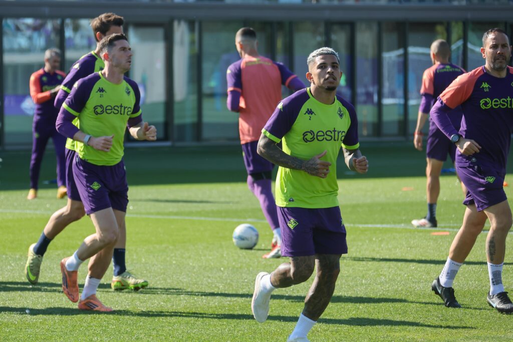 BAGNO A RIPOLI VIOLA PARK ALLENAMENTO DELLA FIORENTINA A PORTE APERTE