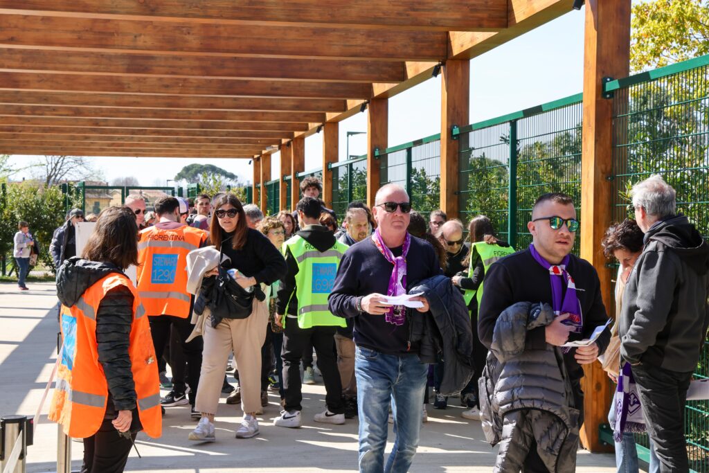 BAGNO A RIPOLI VIOLA PARK ALLENAMENTO DELLA FIORENTINA A PORTE APERTE
