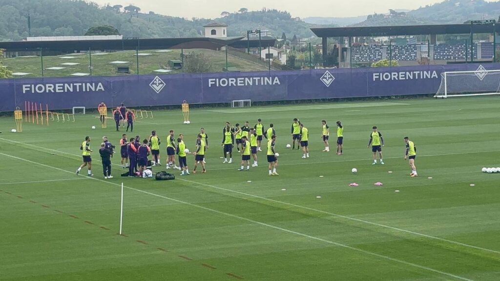 allenamento rifinitura pre Palace