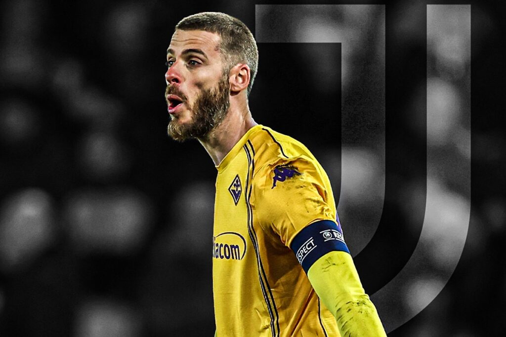 De Gea Juventus grafica