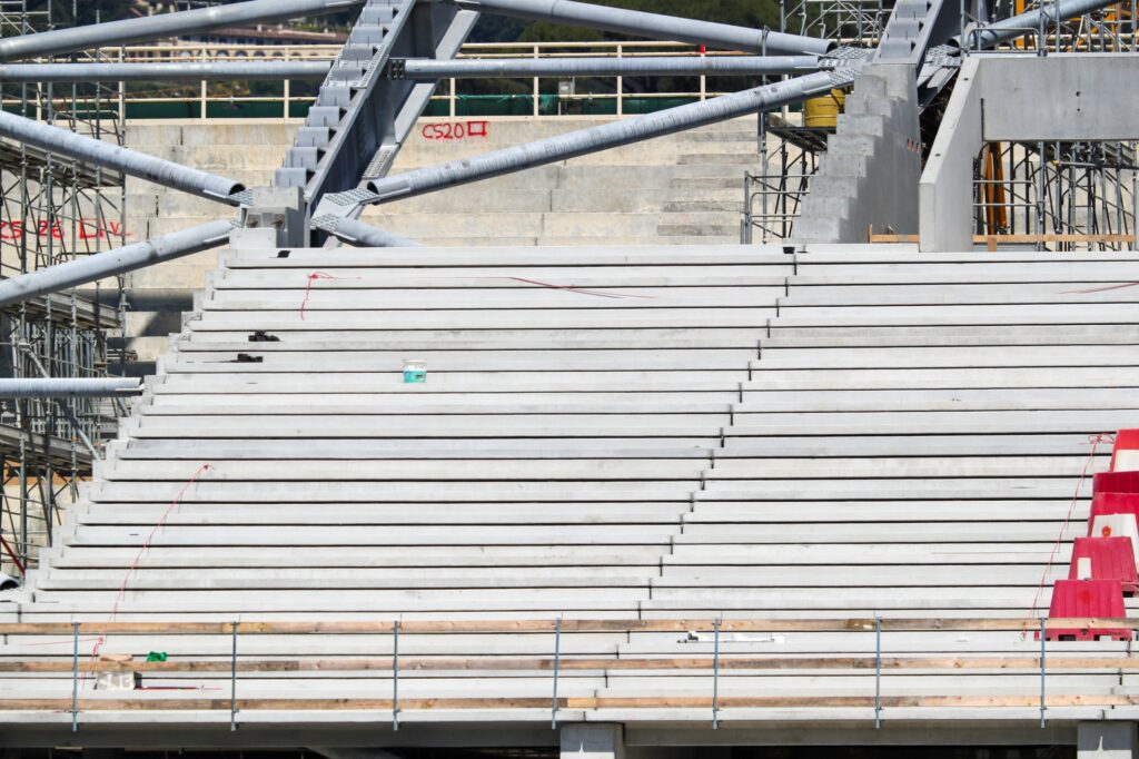 Stadio Franchi - gradoni curva Fiesole