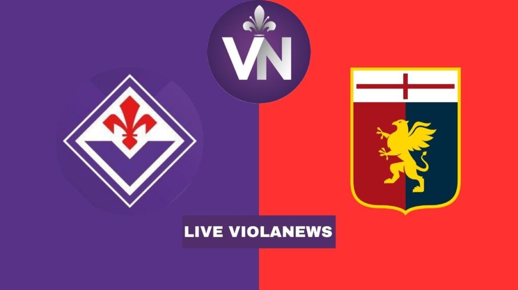Fiorentina Genoa live logo loghi miniature